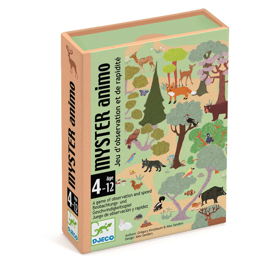 MYSTERY ANIMO KARTENSPIEL (MEHRSPRACHIG)