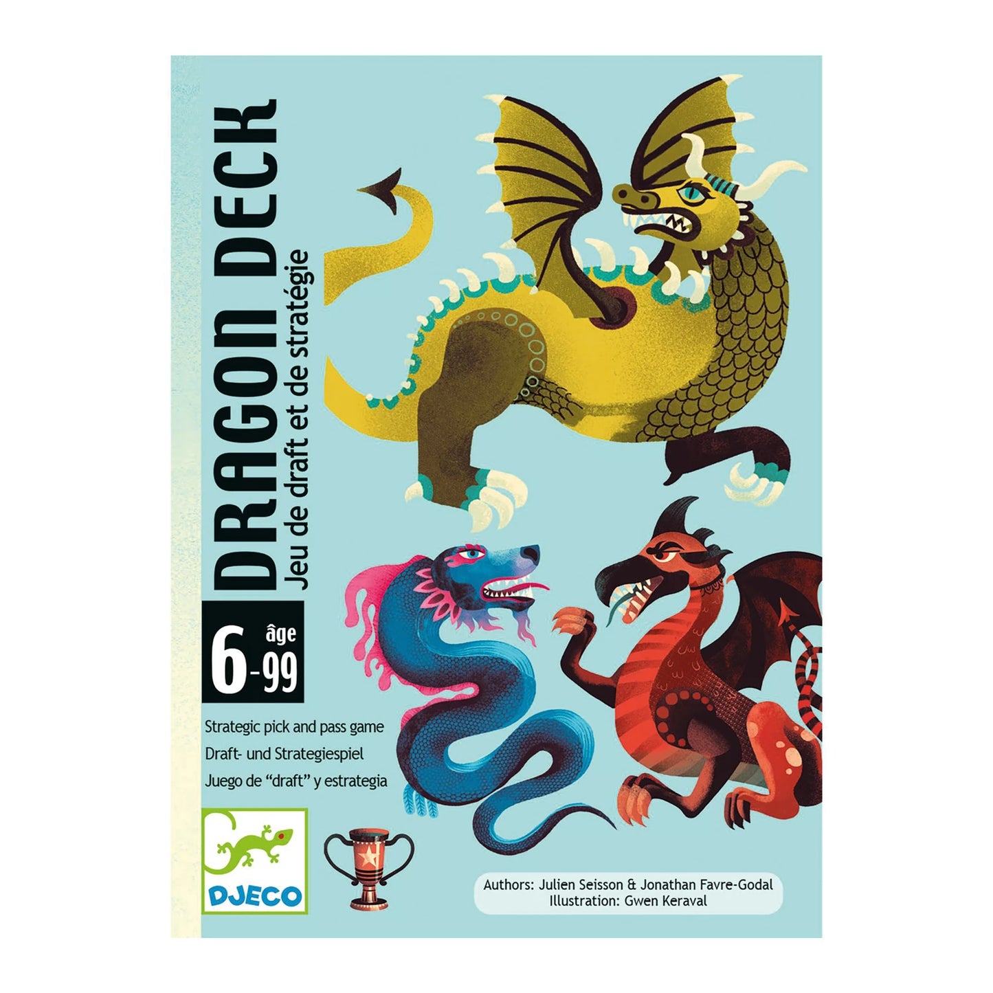 JEU DE CARTES DRAGON DECK (MULTILINGUE)