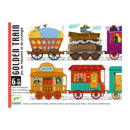 KARTENSPIEL GOLDEN TRAIN (MEHRSPRACHIG)