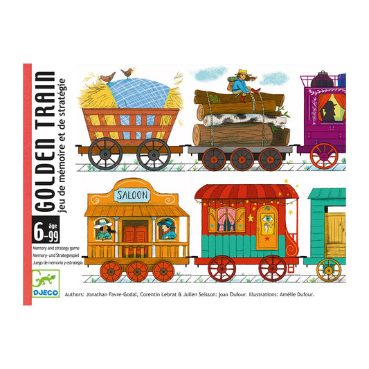 KARTENSPIEL GOLDEN TRAIN (MEHRSPRACHIG)