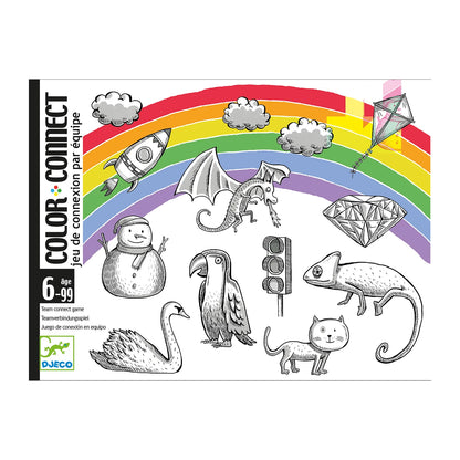 JEU DE CARTES COLOR CONNECT (MULTILINGUE)