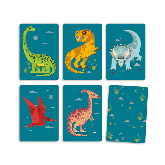 DINO DRAFT KARTENSPIEL (MEHRSPRACHIG)
