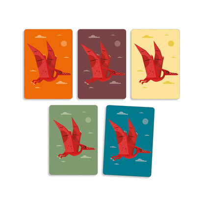 JEU DE CARTES DINO DRAFT (MULTILINGUE)