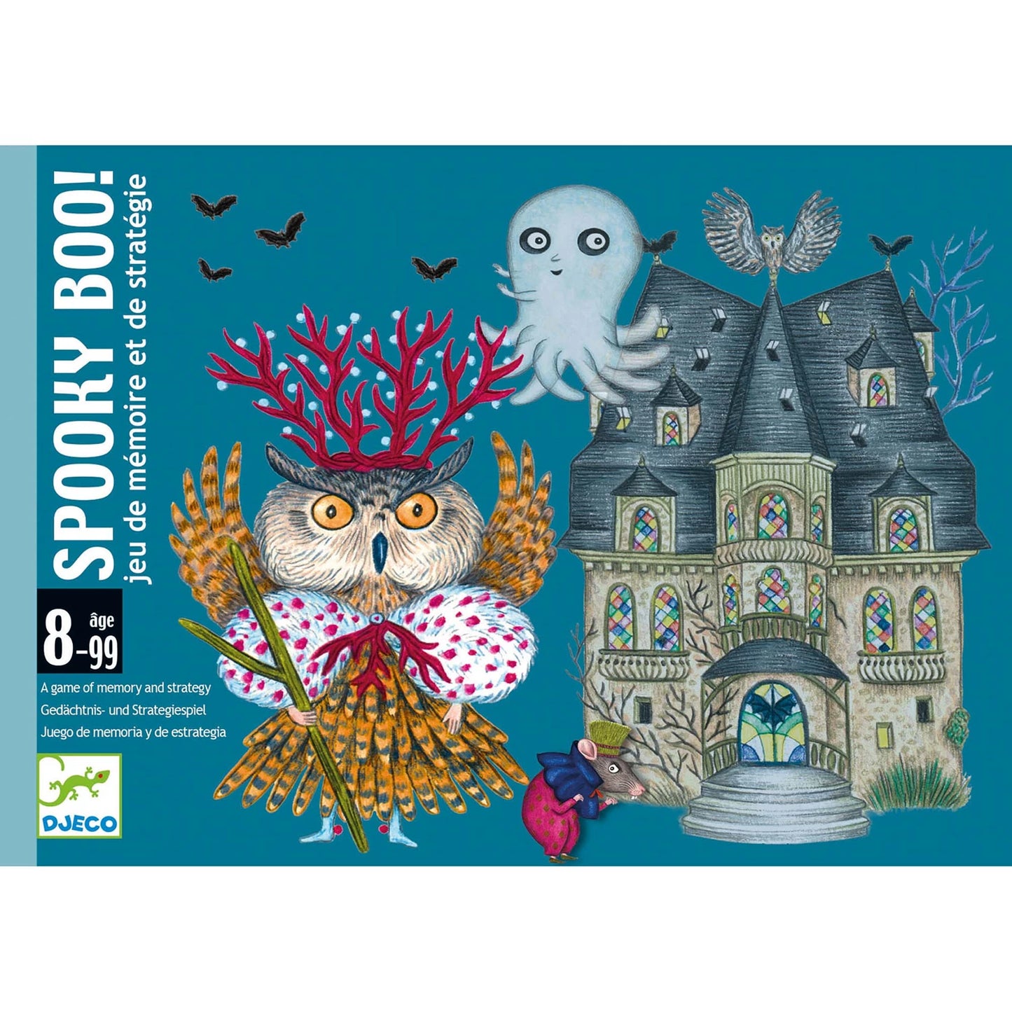 JEU DE CARTES SPOOKY BOO ! (MULTILINGUE)