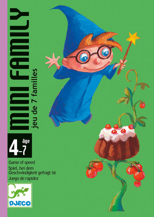 MINI-KARTENSPIEL FÜR FAMILIEN (MEHRSPRACHIG)