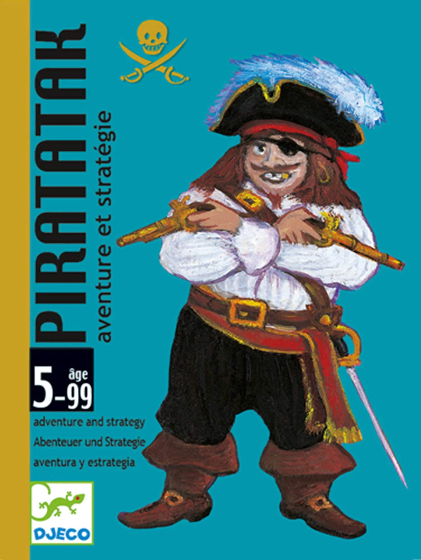 GIOCO DI CARTE PIRATATAK (MULTILINGUA)