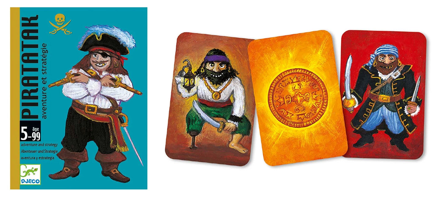 GIOCO DI CARTE PIRATATAK (MULTILINGUA)
