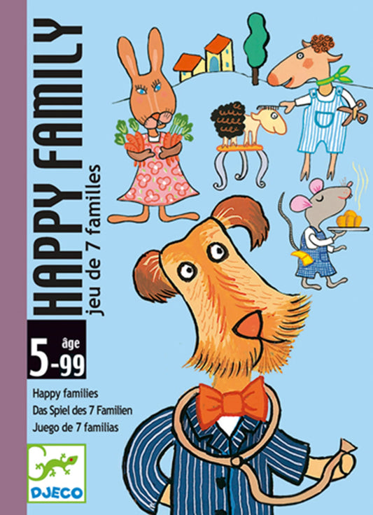 KARTENSPIEL HAPPY FAMILY (MEHRSPRACHIG)