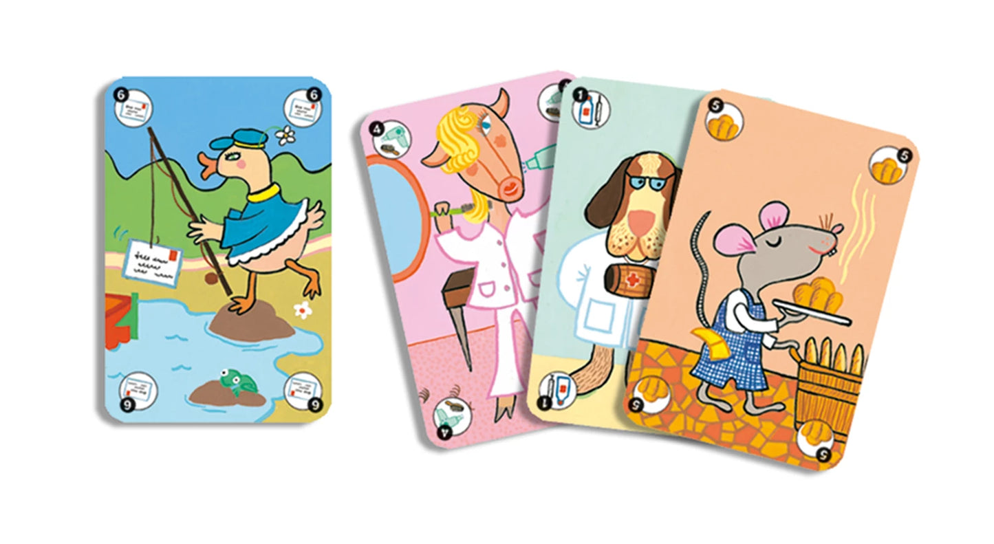 GIOCO DI CARTE HAPPY FAMILY (MULTILINGUA)