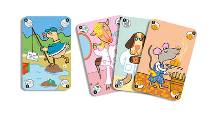 GIOCO DI CARTE HAPPY FAMILY (MULTILINGUA)