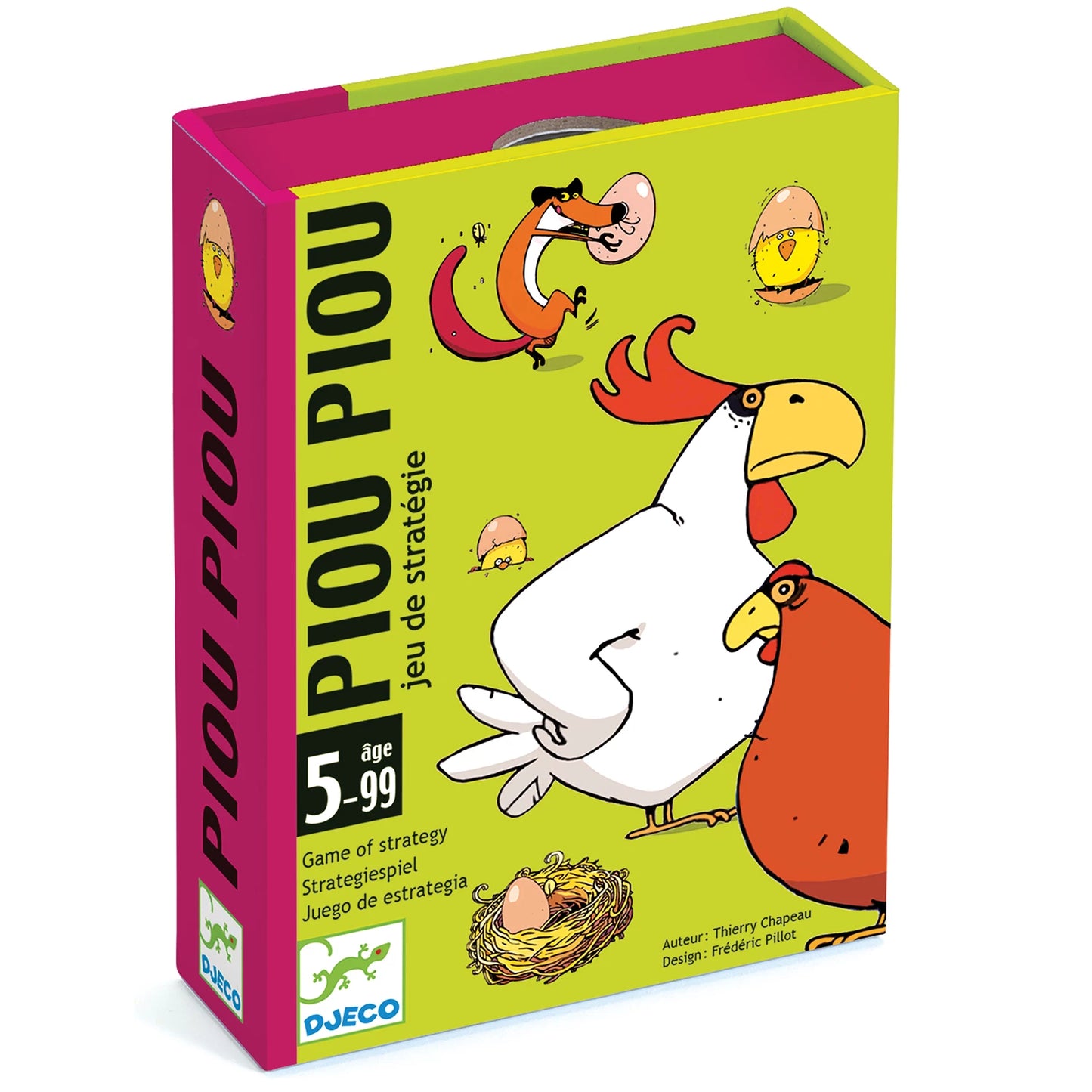 GIOCO DI CARTE PIOU PIOU (MULTILINGUA)