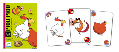 GIOCO DI CARTE PIOU PIOU (MULTILINGUA)