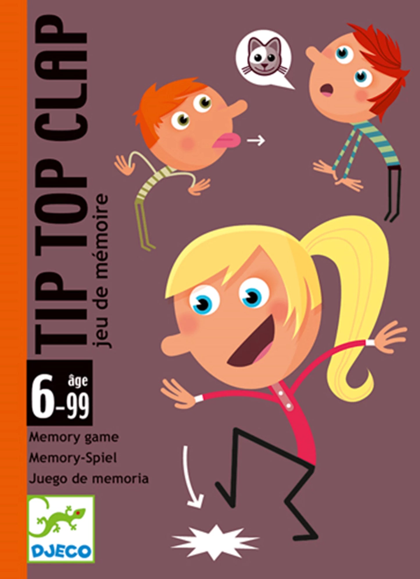 GIOCO DI CARTE TIP TOP CLAP (MULTILINGUA)