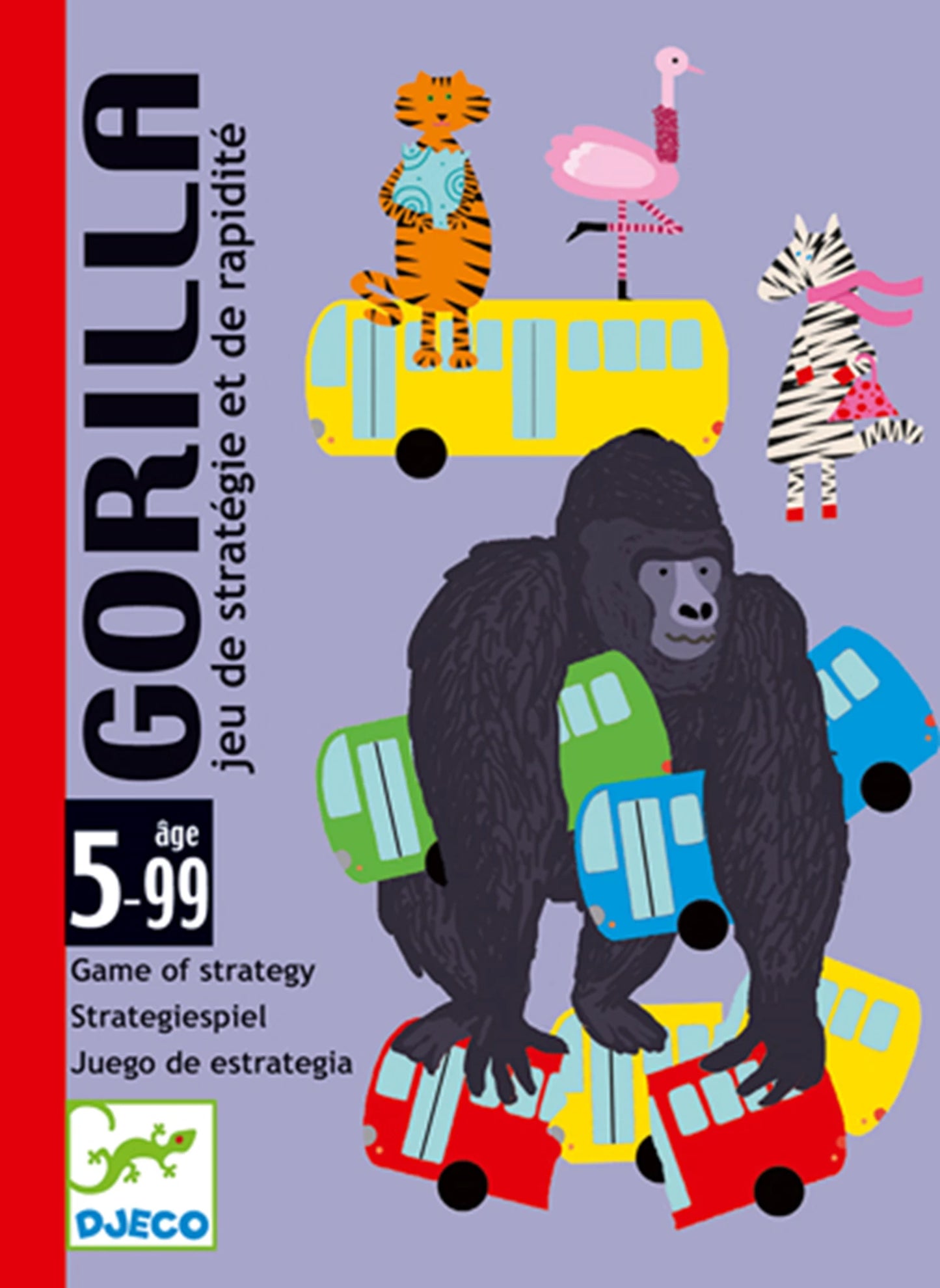 GIOCO DI CARTE GORILLA (MULTILINGUA)