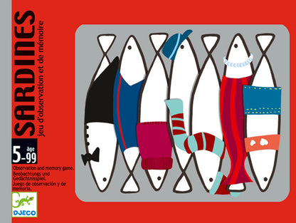 GIOCO DI CARTE SARDINE (MULTILINGUA)