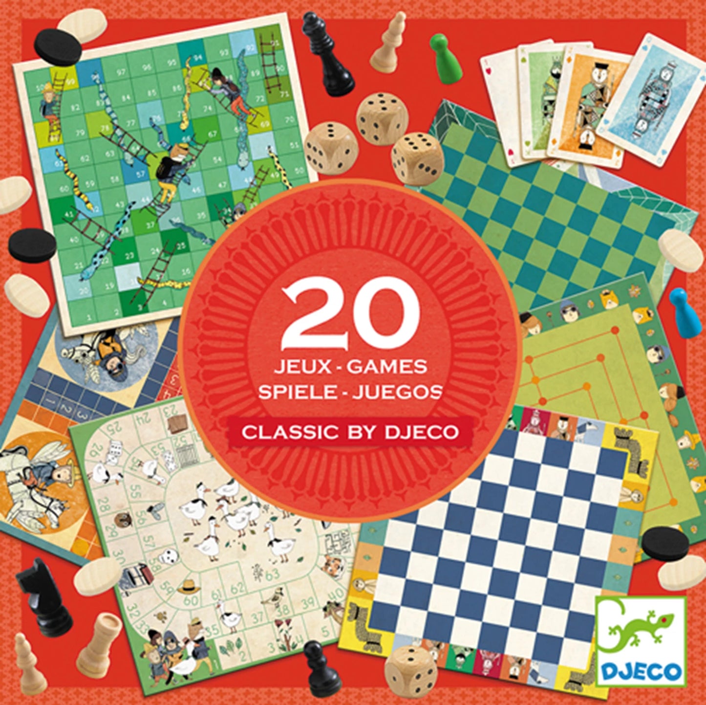 COFFRET CLASSIQUE 20 JEUX (MULTILINGUE)
