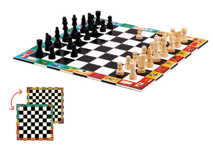 ÉCHECS ET DAMES (MULTILINGUE)