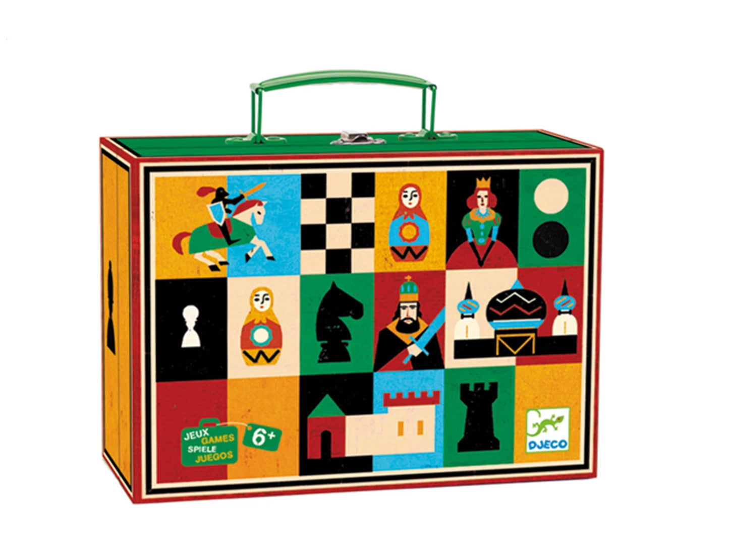 ÉCHECS ET DAMES (MULTILINGUE)