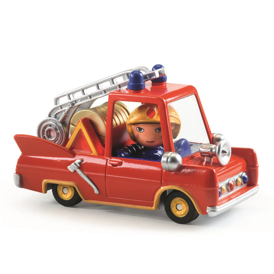 Verrückte Motoren Kleine Feuerwehrwagen
