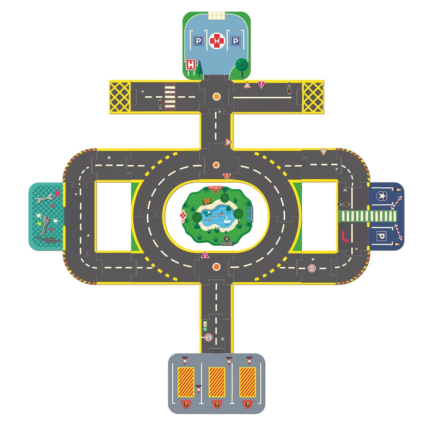 PUZZLE'UP CITY 33 PIÈCES