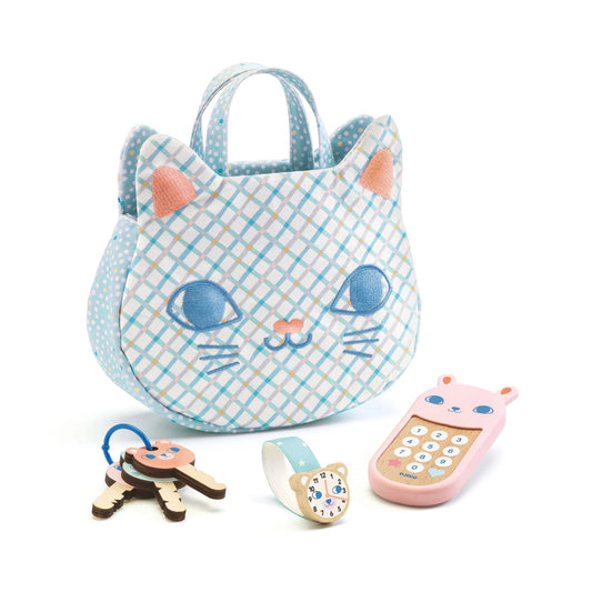 KATZENFÖRMIGE ROLLENSPIELTASCHE FÜR KINDER