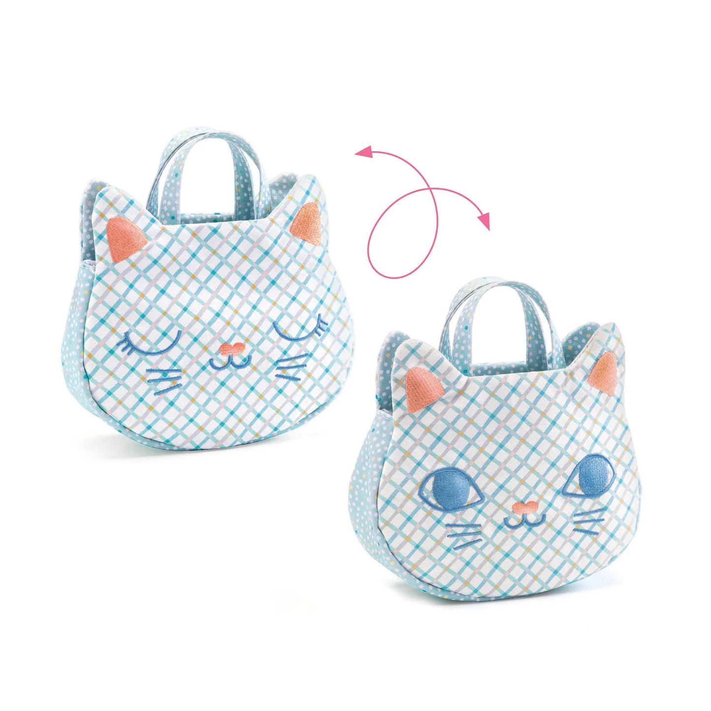 SAC À MAIN EN FORME DE CHAT POUR JEU DE RÔLE ENFANT