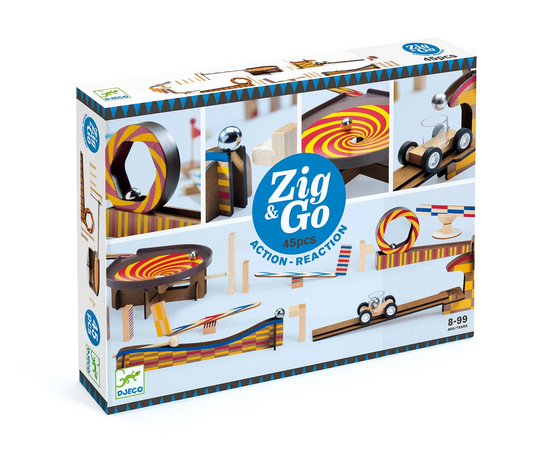 ZIG & GO KETTENREAKTIONSSPIEL 45 TEILE