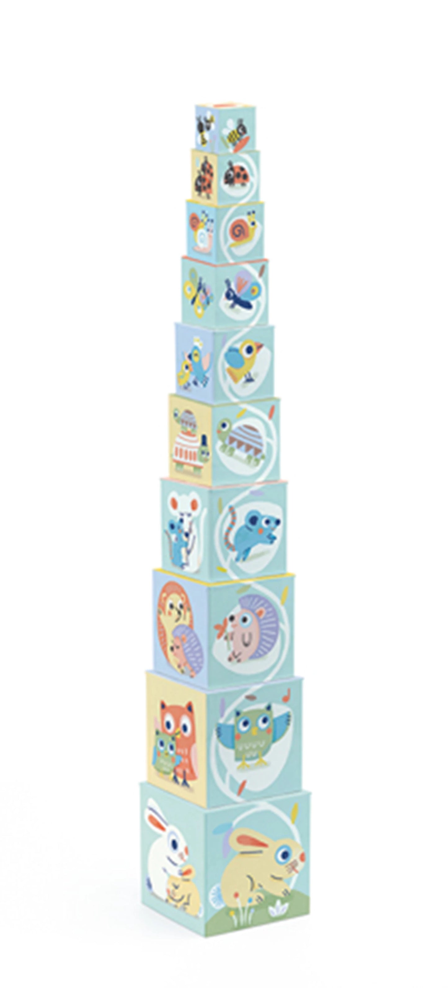 PIRAMIDE BABYBLOKI (10 CUBI)