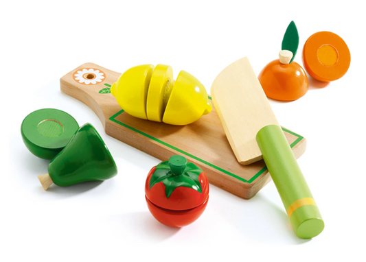 ROLLENSPIEL: OBST UND GEMÜSE SCHNEIDEN