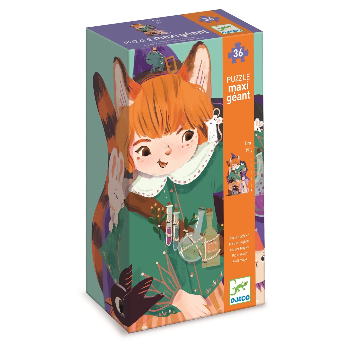 RIESENPUZZLE PIO DER MAGIER 36 TEILE