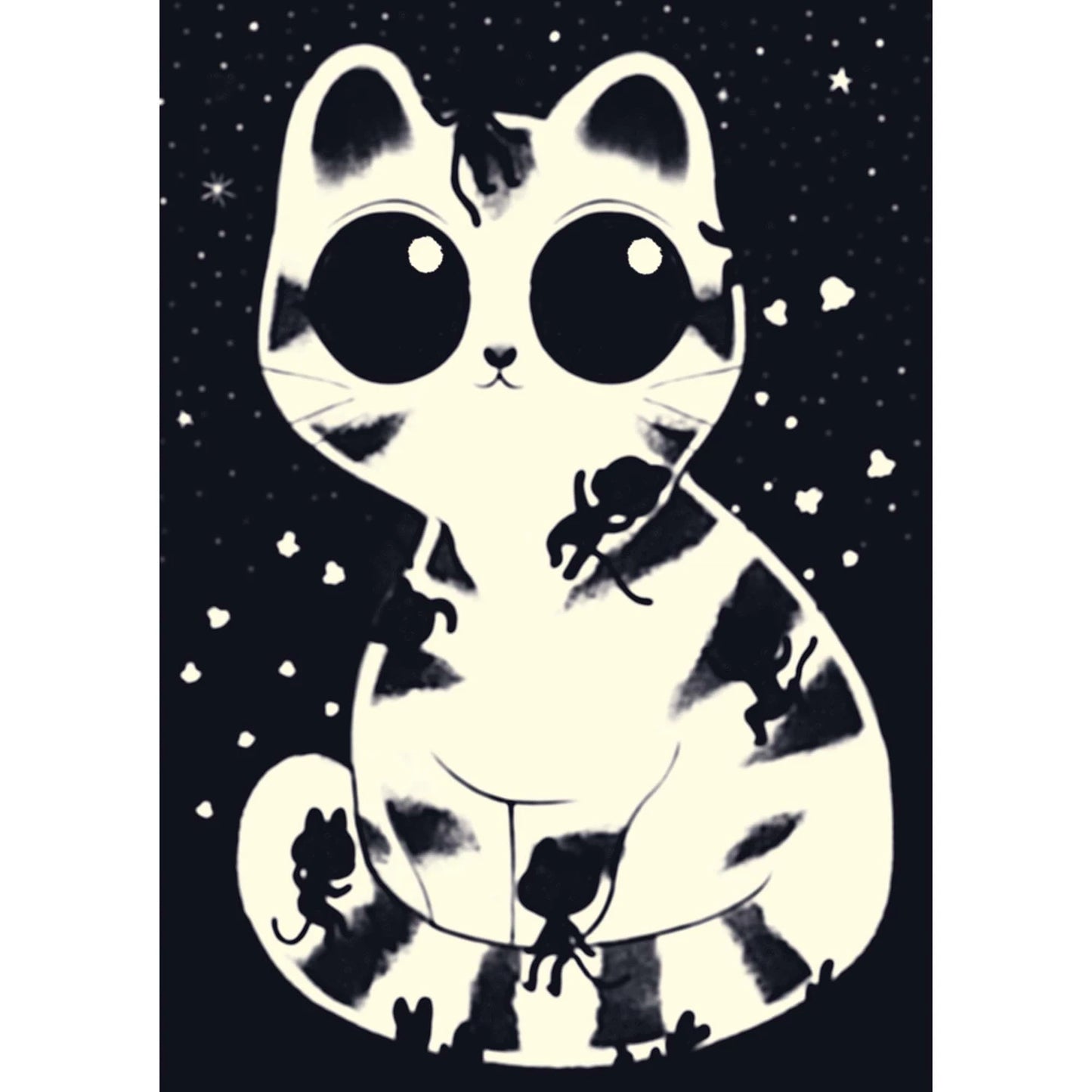 PUZZLE WIZZY KATZE 50 TEILE