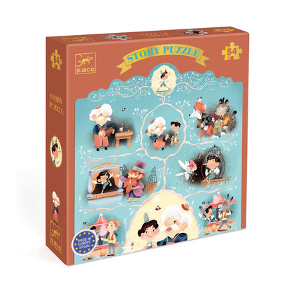 PUZZLE PINOCCHIO-GESCHICHTE, 54 TEILE