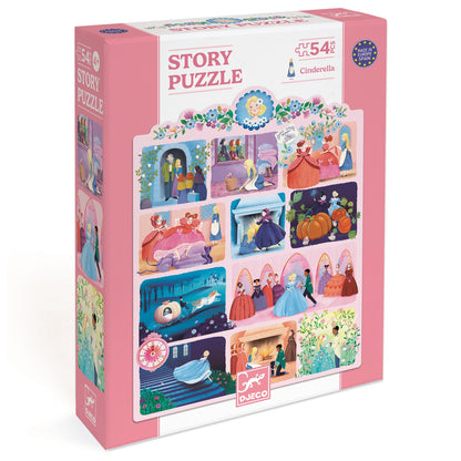 Aschenputtel-Puzzle, 54 Teile