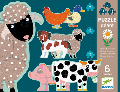 HONORÉ UND FREUNDE RIESENPUZZLE 9/12/15 TEILE