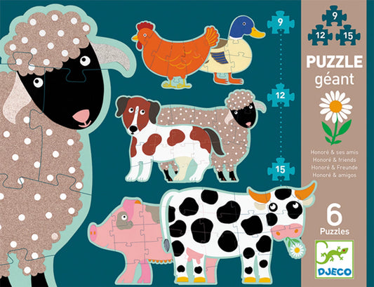HONORÉ UND FREUNDE RIESENPUZZLE 9/12/15 TEILE