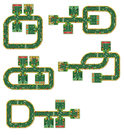 RIESEN-STRASSENPUZZLE, 21 TEILE