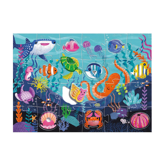 PUZZLE TAKTIL MEER, 32 TEILE
