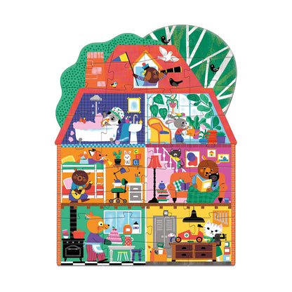 PUZZLE KLEINE FREUNDE HAUS 36 TEILE