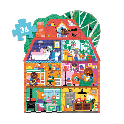 PUZZLE KLEINE FREUNDE HAUS 36 TEILE