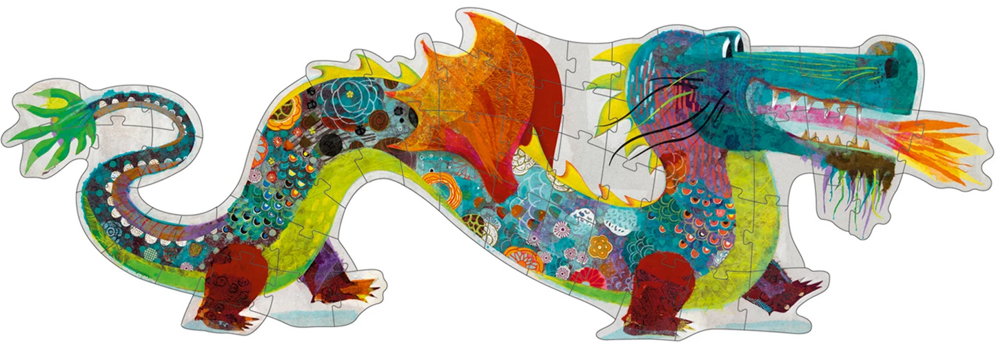 RIESENPUZZLE LEON DER DRACHE, 58 TEILE
