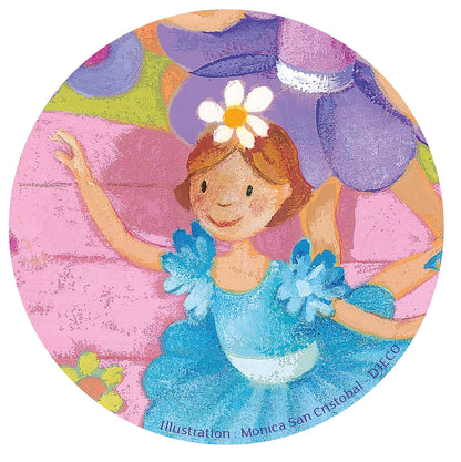 PUZZLE DIE BALLERINA MIT DER BLUME 36 TEILE