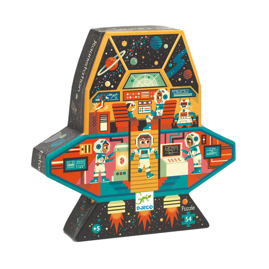 RAUMSTATION-PUZZLE, 54 TEILE