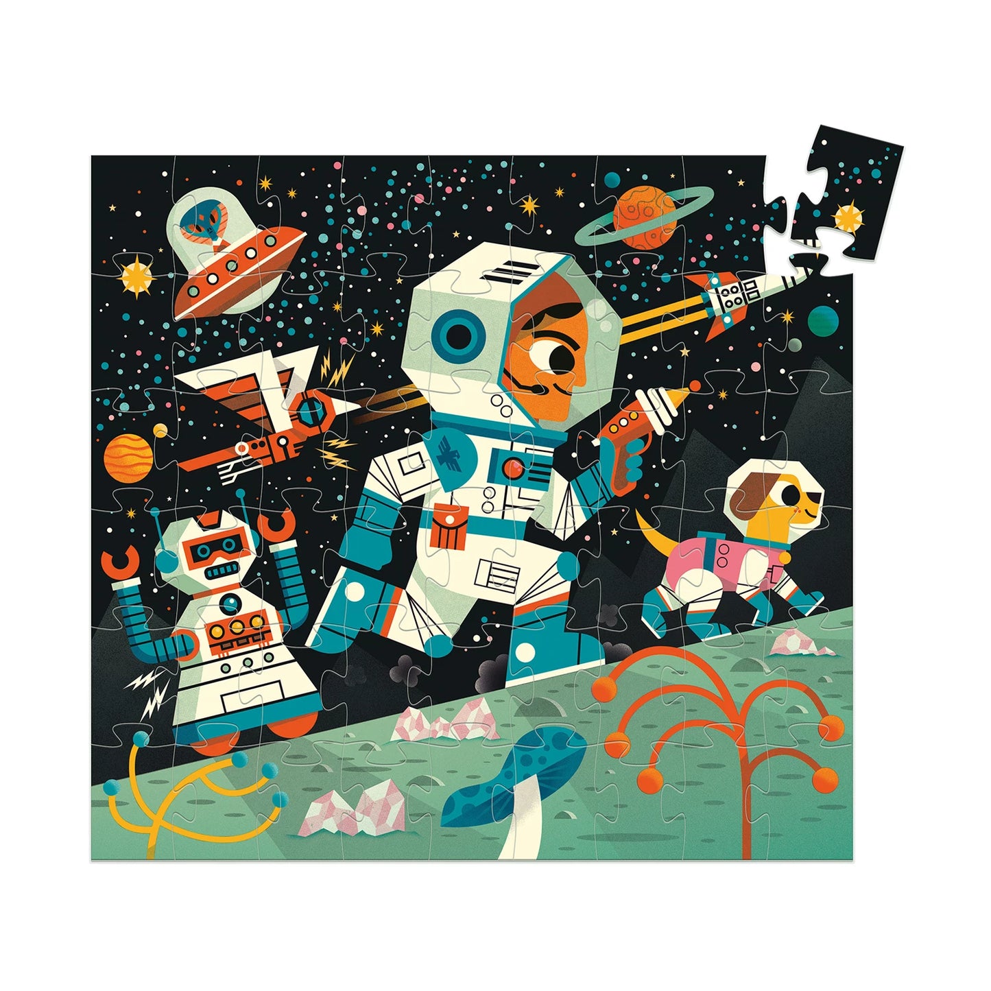 RAUMSTATION-PUZZLE, 54 TEILE
