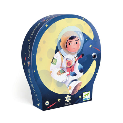 PUZZLE ASTRONAUT AUF DEM MOND 36 TEILE