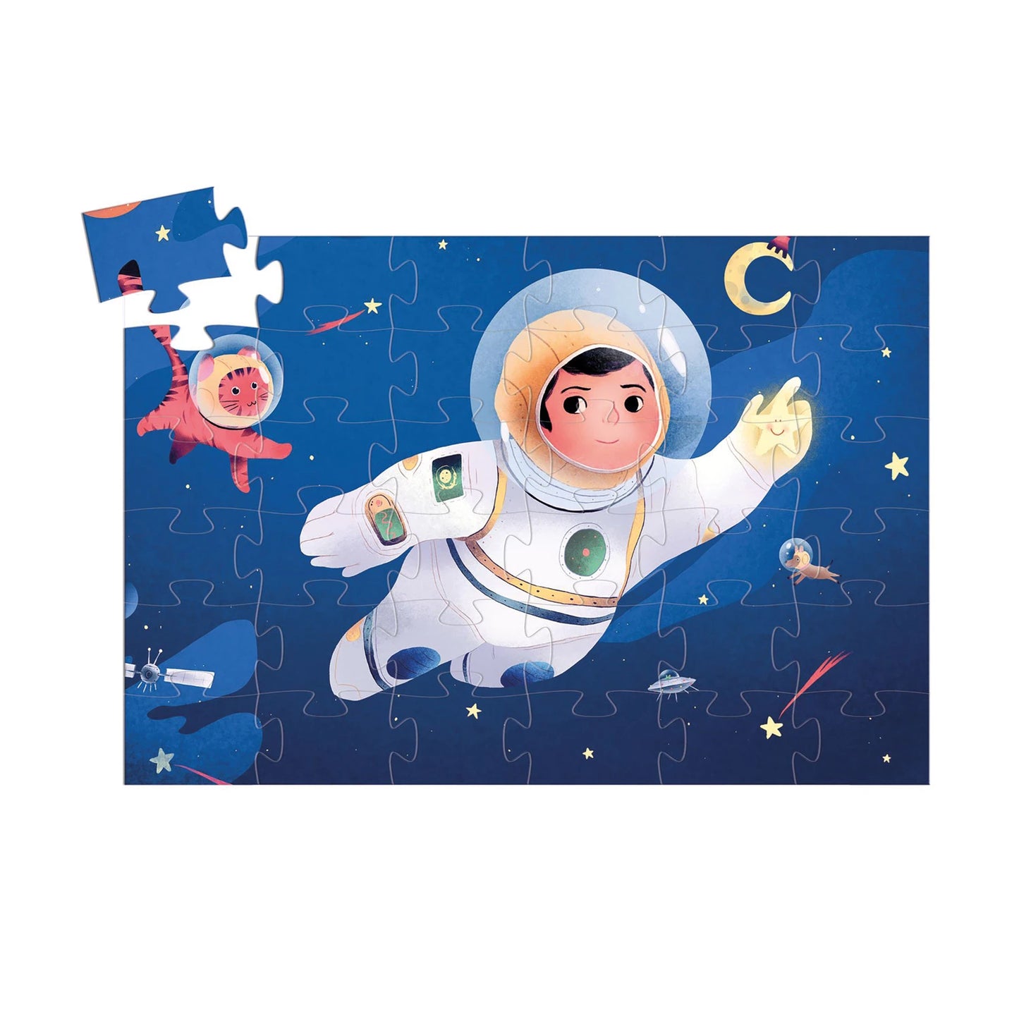 PUZZLE ASTRONAUT AUF DEM MOND 36 TEILE