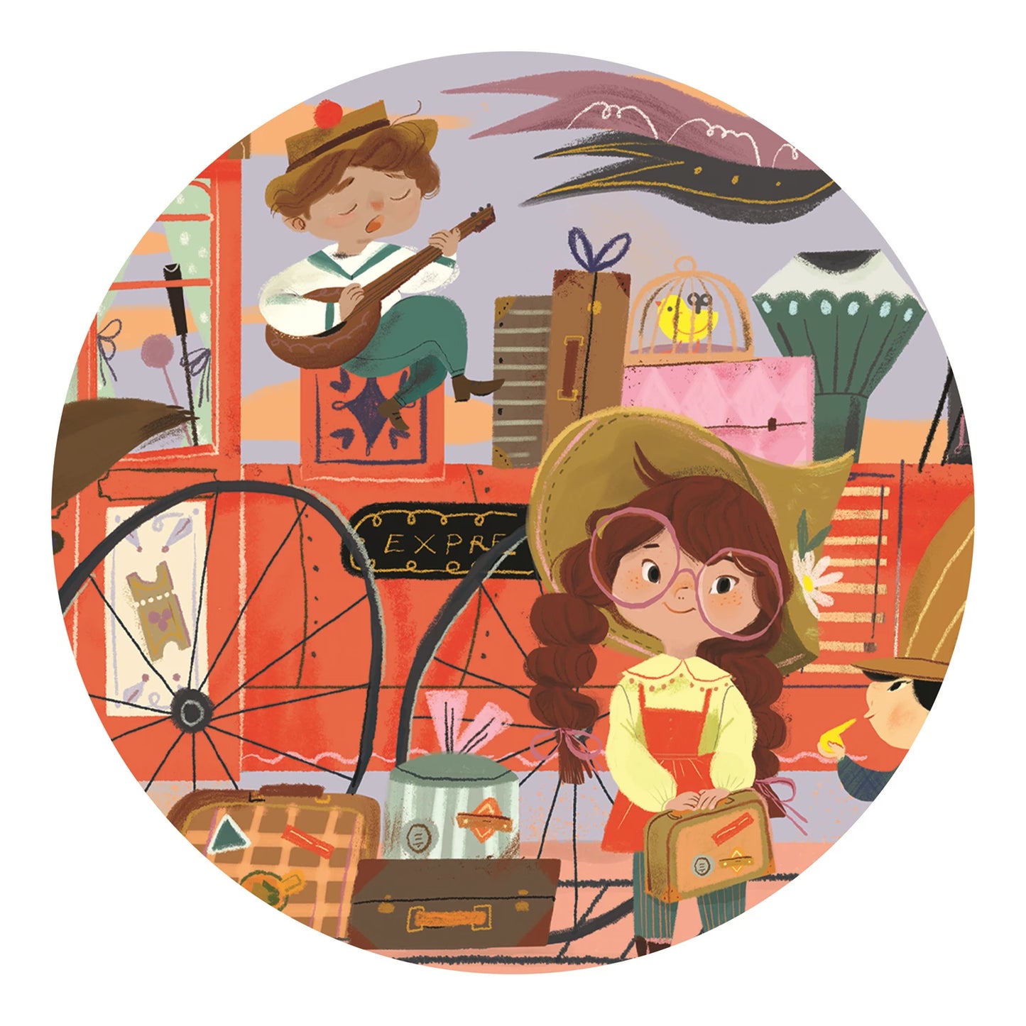 PUZZLE MIAS REISE, 36 TEILE