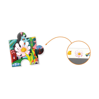 WIMMELBILD-PUZZLE CRAZY TOWN, 200 TEILE