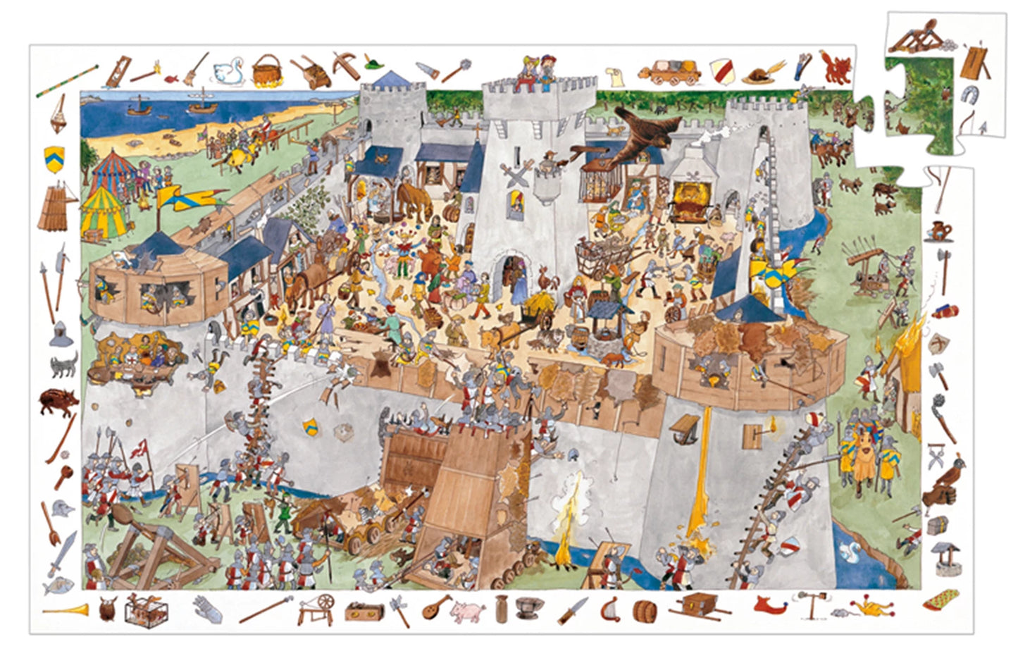 DIE BURG 100 TEILE