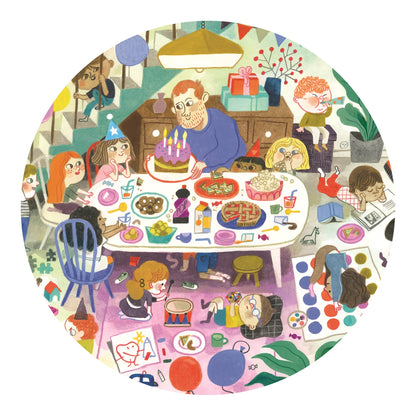 WIMMELBILD-PUZZLE: DIE GEBURTSTAGSPARTY, 54 TEILE