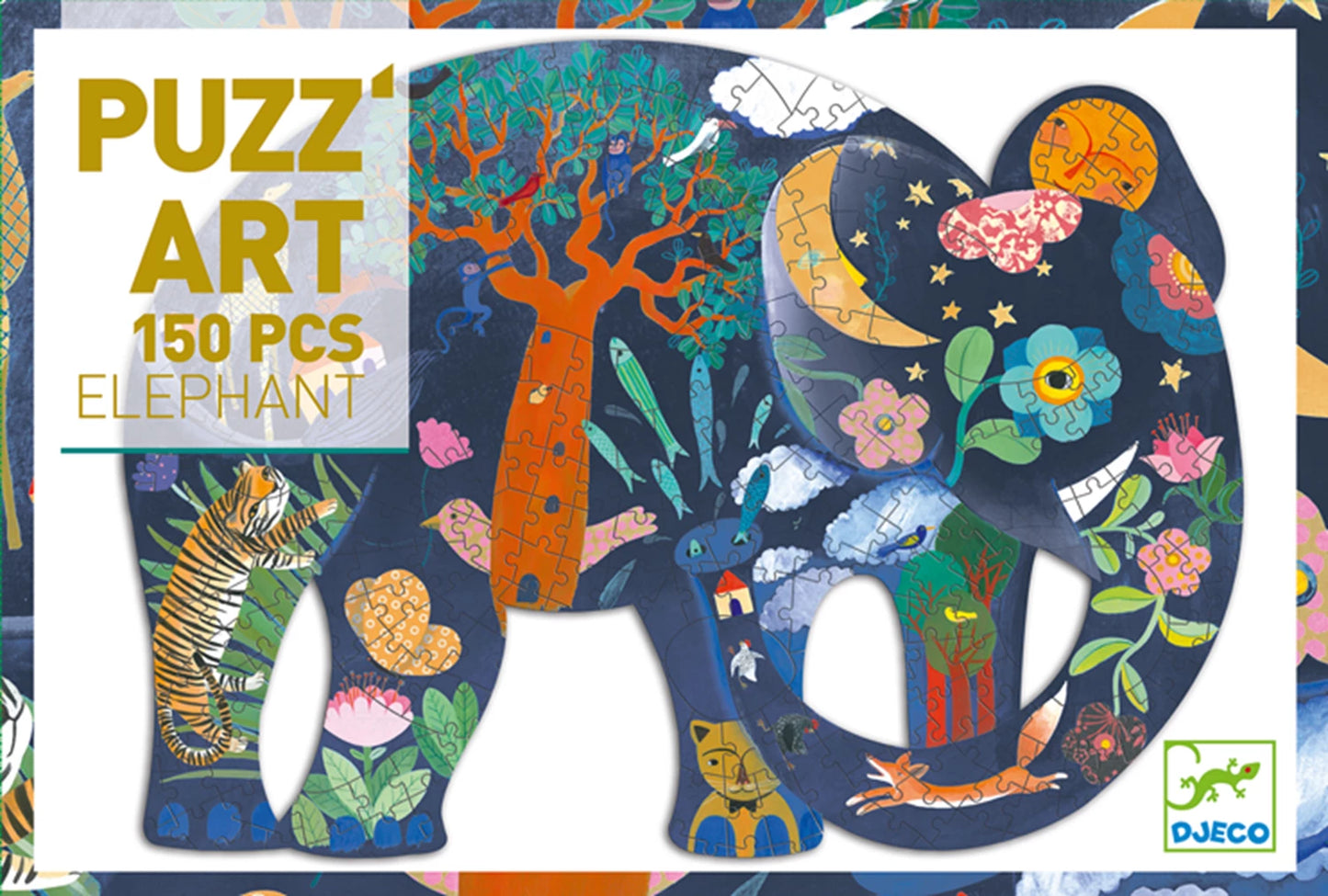 PUZZ'ART ELEFANT 150 TEILE